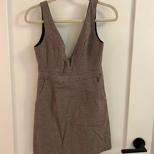Lulus V neck mini dress